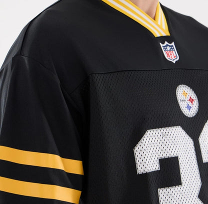 Camiseta de fútbol americano - Camiseta mesh Steelers negra/amarilla NFL