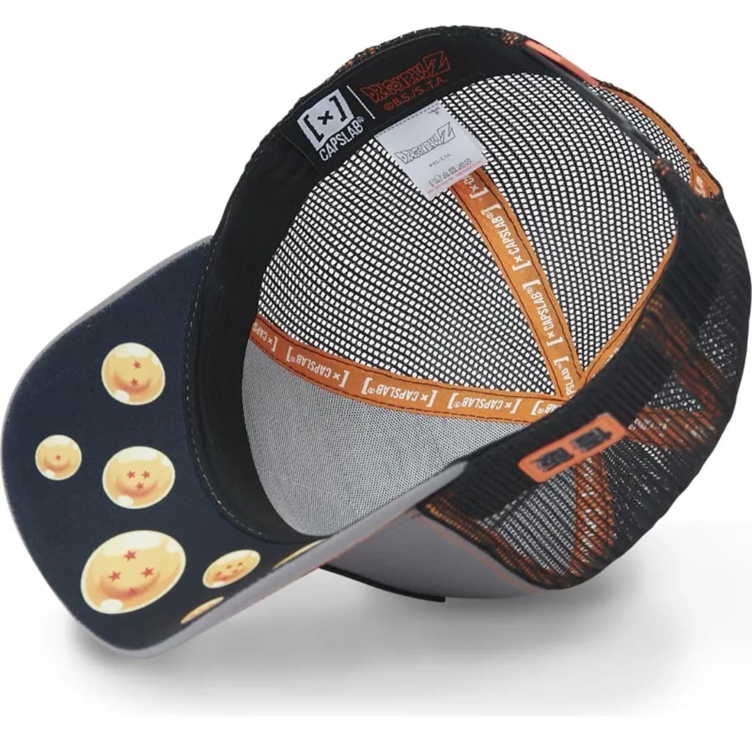 Gorras Trucker - Capslab Dragon Ball Z Ultimate Gohan gris y negra
