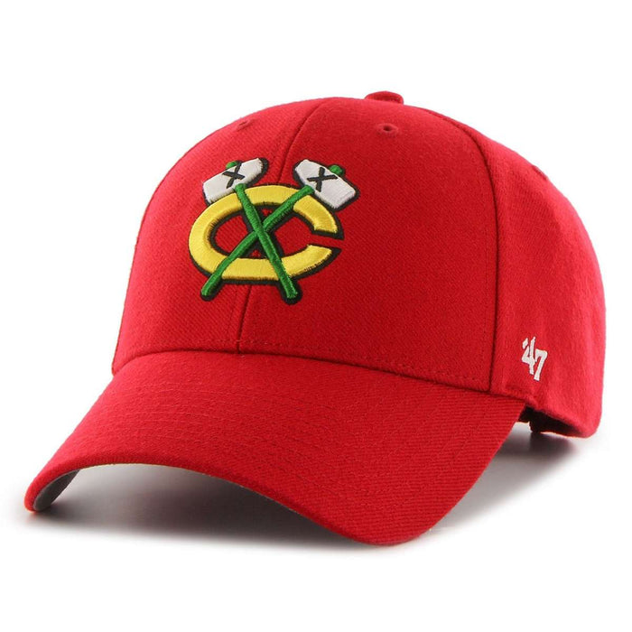 Rojo Chicago Blackhawks '47 mvp strapback Tienda de gorras online - Maspalomas
